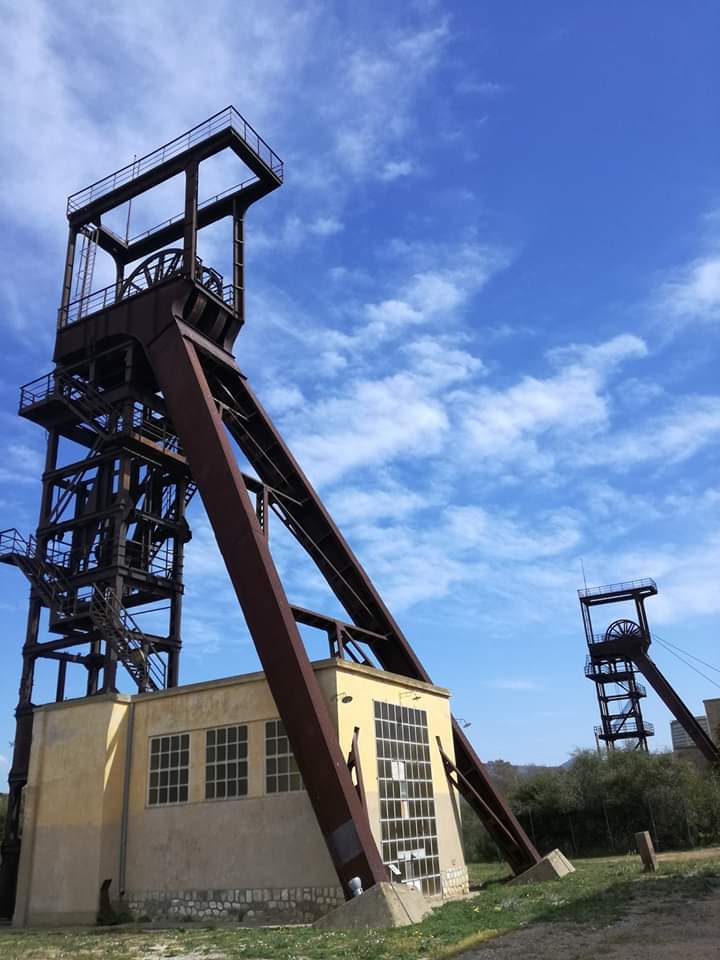 immagine sito museo del carbone della grande miniera di Serbariu a Carbonia 