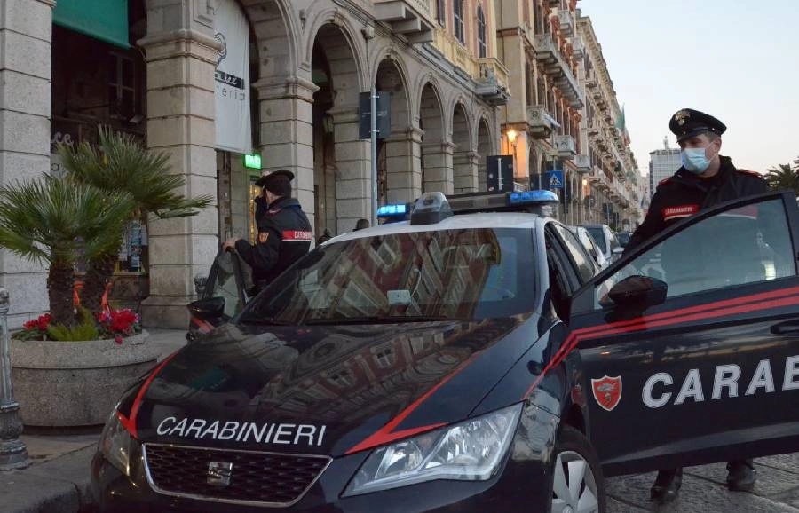 Carabinieri a Cagliari