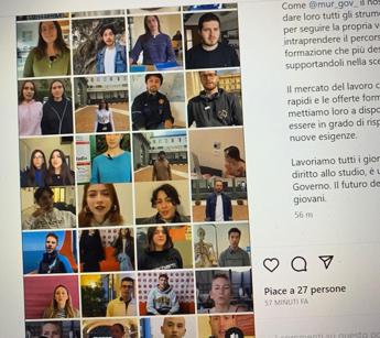 Giornata Internazionale degli Studenti il Mur posta su Instagram un video con i loro sogni