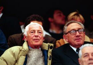 Kissinger Gianni Agnelli lamico italiano andavano insieme allo stadio a tifare Juve