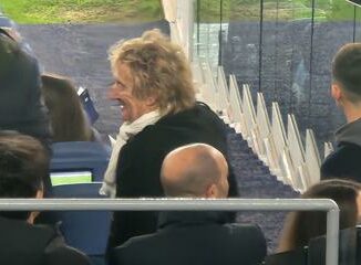 Lazio Celtic Rod Stewart allo stadio Olimpico