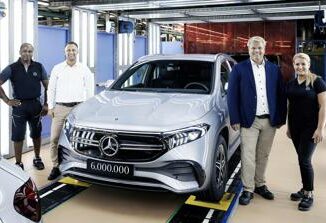 Mercedes fabbrica Rastatt festeggia 6 mln auto prodotte