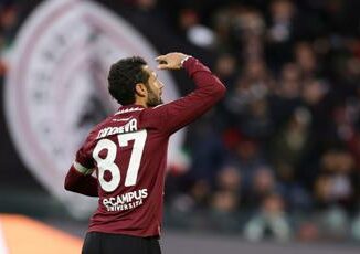 Salernitana Lazio 2 1 decide Candreva