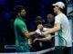 Sinner battuto in finale Djokovic vince Atp Finals 2023