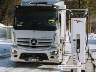 eActros la gestione intelligente della batteria in inverno