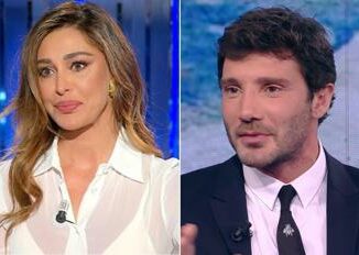 Belen e Stefano De Martino botta e risposta tra Domenica In e Che tempo che fa