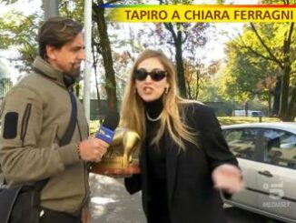 Caso Balocco Tapiro doro a Chiara Ferragni