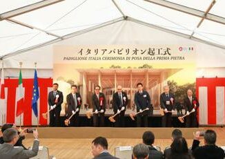 Expo 2025 inaugurato il cantiere del Padiglione Italia a Osaka