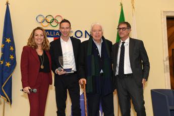 Premi Asi Sport e Cultura Atleta dellanno allItalia di Coppa Davis