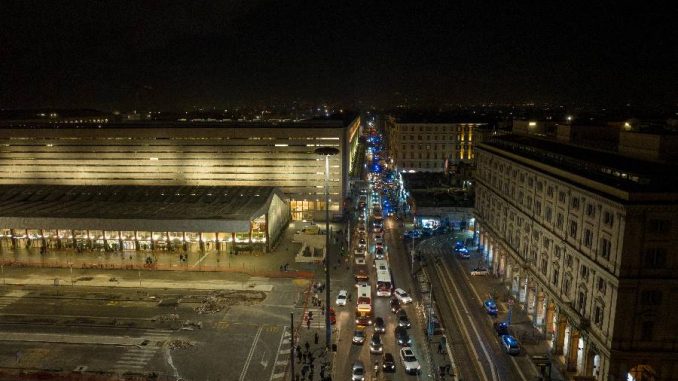 Operazione Polizia di stato a Roma Stazione Termini