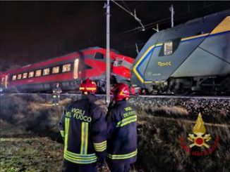 Scontro fra treni tra Faenza e Forli 17 feriti