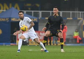 Verona Lazio 1 1 sblocca Zaccagni di tacco Henry pareggia