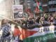 Corteo pro Palestina a Milano Sionisti come SS fermare il genocidio