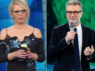 De Filippi Fazio insieme su Canale 5 per lo speciale dedicato a Maurizio Costanzo