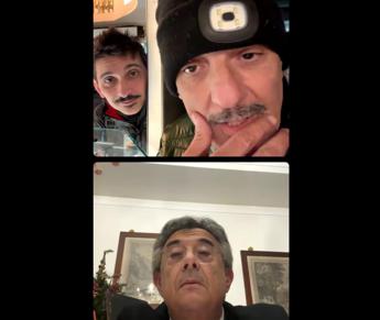 Fiorello su Instagram con lad Rai Sergio Chiambretti sara su Rai3