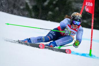 Gigante Kranjska Gora Brignone seconda dopo prima manche