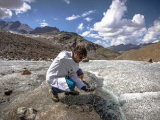 Greenpeace trovate microplastiche sui ghiacciai dei Forni e del Miage