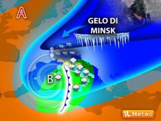 Meteo oggi Italia il freddo e arrivato temperature e previsioni la mappa