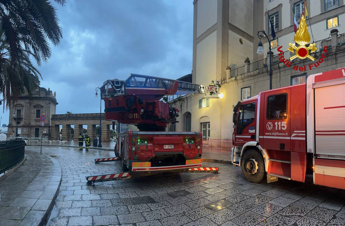 Palermo Distacco intonaco edificio Tar