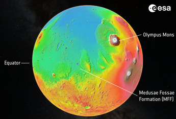 Spazio il radar italiano Marsis potrebbe aver trovato gli strati di ghiaccio su Marte