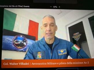 Spazio lastronauta Walter Villadei Un privilegio volare nella missione Ax 3