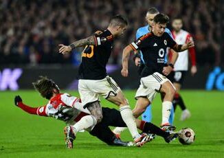 Feyenoord Roma 1 1 in andata playoff Europa League