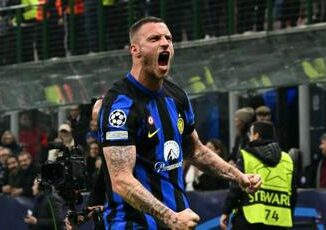 Inter Atletico Madrid 1 0 gol di Arnautovic in andata ottavi Champions