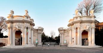 Roma restaurato portale monumentale del Bioparco