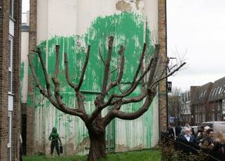 Banksy nuovo murales a Londra il messaggio ecologista dello street artist