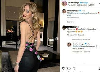 Chiara Ferragni e la crisi con Fedez Purtroppo non e una mia scelta