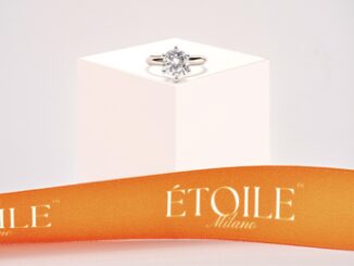 Etoile Milano presenta Solitario Etoile™ un anello elegante ed esclusivo impreziosito dalla pietra di Moissanite piu brillante economica e sostenibile del diamante. La rivoluzione della gioielleria