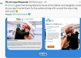 Festa del papa Ita Klm usano le stesse foto lItalia ci scherza ma lOlanda no