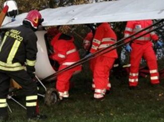 Ultraleggero precipita nel trevigiano 2 morti