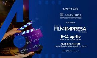 Cinema la seconda edizione del Premio Film Impresa dal 9 all11 aprile