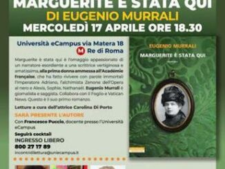 Marguerite e stata qui. Il 17 aprile allUniversita eCampus la presentazione del libro di Eugenio Murrali sulla vita della Yourcenar