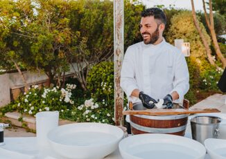 Mozzarella bar per matrimoni ed eventi. Lidea di Vincenzo Troia mastro casaro pugliese