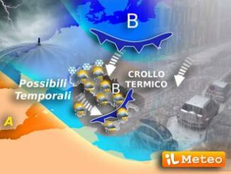 Temporali vento e neve a bassa quota nel weekend torna linverno