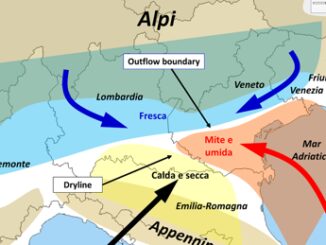 Tornado in Pianura Padana la dinamica del punto triplo come negli Usa