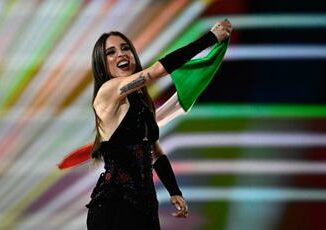 Angelina Mango e la bandiera della Palestina il tweet su Eurovision vola