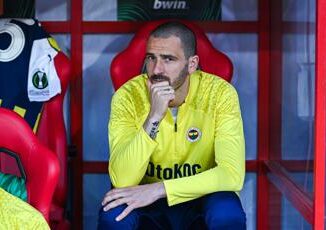 Bonucci si ritira Oggi lultima gara con il Fenerbahce