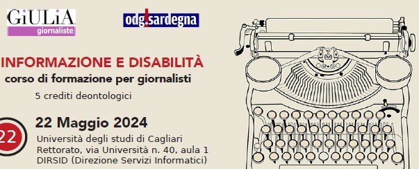 Locandina Informazione e Disabilità (UniCa)