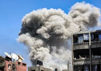 Gaza raid israeliano nel nord Colpite case 7 morti