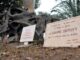 Il monumento creato dove fu ucciso giacomo matteotti,