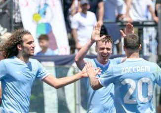 Lazio Empoli 2 0 biancocelesti restano in corsa per la Champions