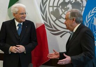 Mattarella a Guterres Interrompere spirale violenza