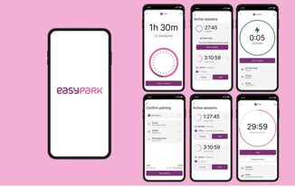 Nuovo design per lApp di EasyPark