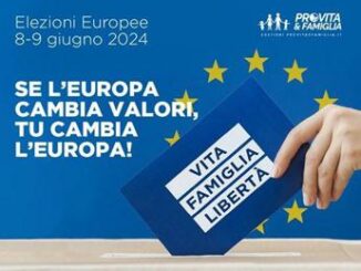 Elezioni Europee. Pro Vita Famiglia 55 candidati firmano Manifesto di impegni. Ecco i nomi