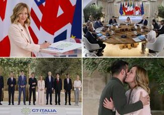 G7 Meloni incassa accordo storico asset russi ma su aborto e lite con Macron