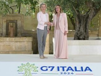 G7 ufficialmente al via Meloni accoglie i leader a Borgo Egnazia