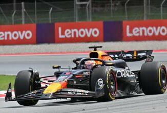 Gp Spagna Verstappen trionfa con Red Bull e Ferrari giu dal podio